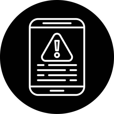 Vektör Mobil simge illüstrasyonu