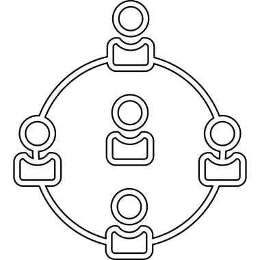 İş adamları vektör illüstrasyonu