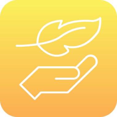 güzel el sembolü vektör simgesi