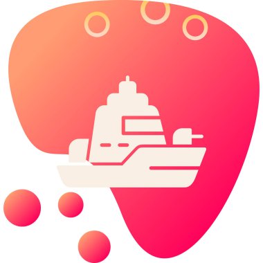 Dürbünlü uzun bir gölge geminin çizimi