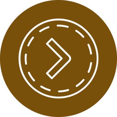 Arrow vektör simgesi illüstrasyonu