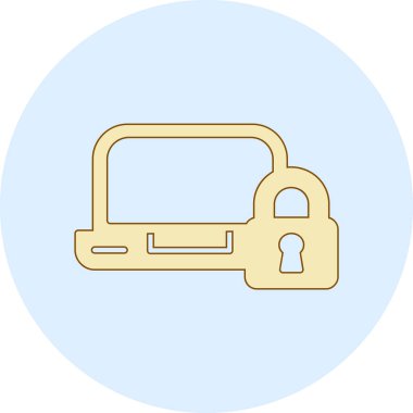 anahtar simgesi, modern tasarım illüstrasyonu