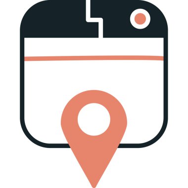 konum pin konum haritası simgesi