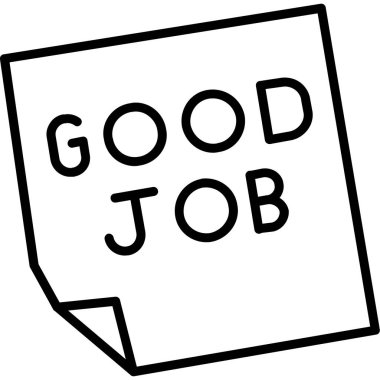 görev çizgisi simgesi tasarımı