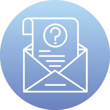 e- posta simgesi, vektör illüstrasyonu