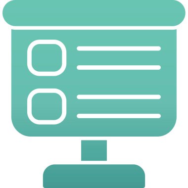 Belge simgesinin vektör illüstrasyonu