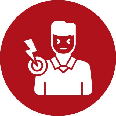 Web, vektör illüstrasyonu için kullanıcı simgesi