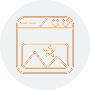 Akıllı telefon modern simgesinin vektör çizimi