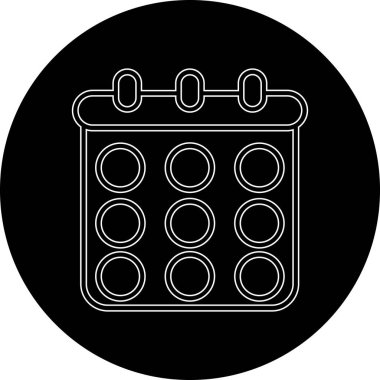 Modern simgenin vektör illüstrasyonu