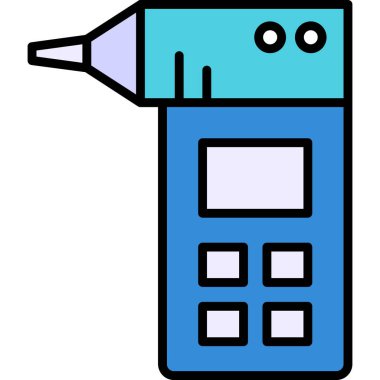 elektronik aygıt simgesi, vektör illüstrasyonu