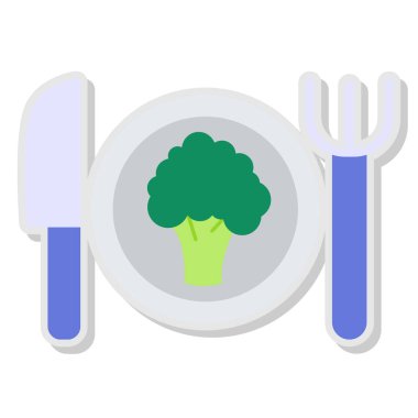 Sağlıklı Besin Vektörü Simgesi