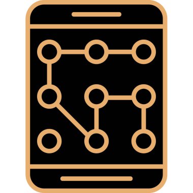 cep telefonu ikonu vektör illüstrasyonu