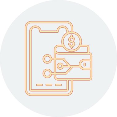 para simgesi vektör illüstrasyonu