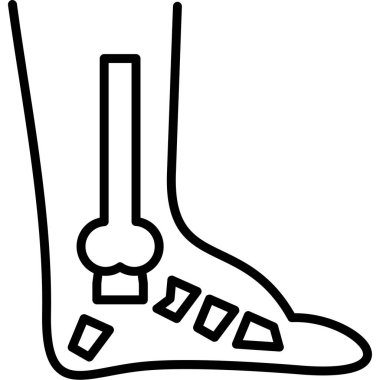 Ayakkabı ikonu. Web illüstrasyonu basit tasarım