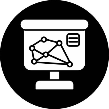 seo modern simgesinin vektör illüstrasyonu