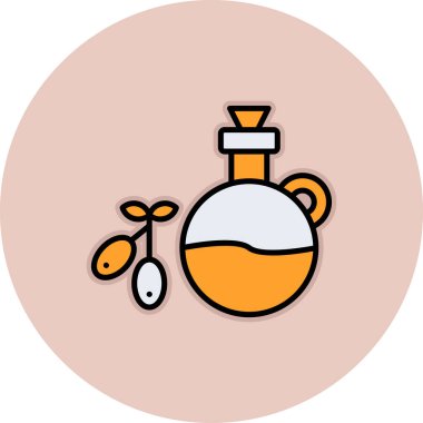 süt vektörü illüstrasyon tasarımı olan bebek şişesi