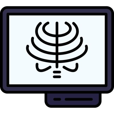 İnternet simgesi, vektör illüstrasyonu