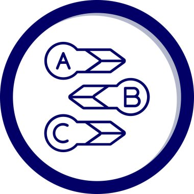 seo modern simgesinin vektör illüstrasyonu