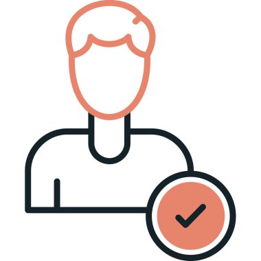 Sakallı bir adamın vektör çizimi