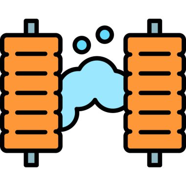 Su tankı. Basit simge