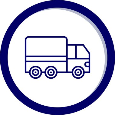 araba simgesi vektör illüstrasyonu