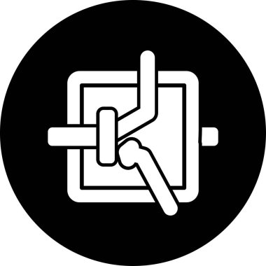 seo modern simgesinin vektör illüstrasyonu