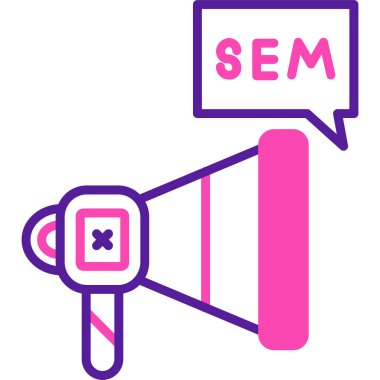 Vektör çizimi. seo ve modern simge.