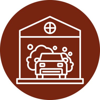 - Araba. Web simgesi basit illüstrasyon