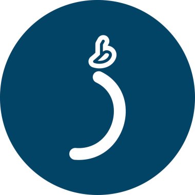 Modern b 'nin vektör illüstrasyonu eksik simgesi