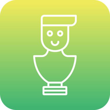 Bir yıldız simgesiyle ödül, vektör illüstrasyonu