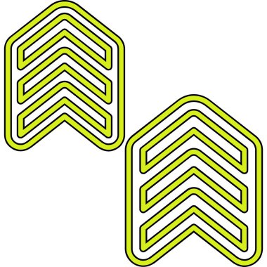 Yeşil ve beyaz arkaplanın vektör çizimi