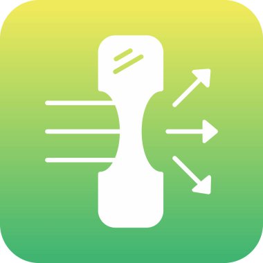 Modern simgenin vektör illüstrasyonu