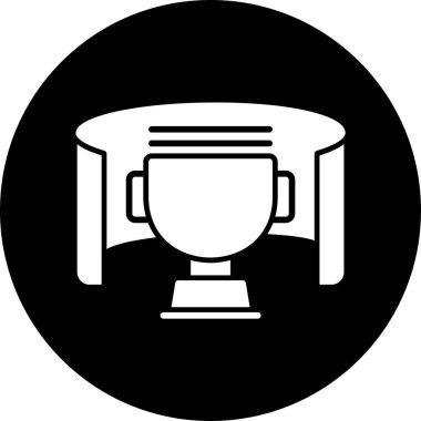 kupa vektör simgesi