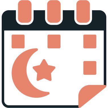 Ramazan kavramı. Vektör çizimi. Ramazan ve Bayram