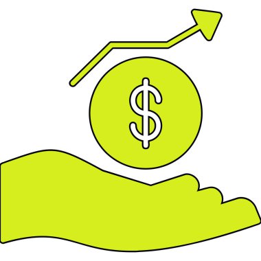 para büyüme kutsal kişilerin resmi, vektör çizim