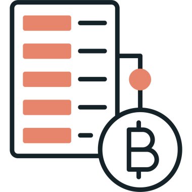 bitcoin. Web simgesi basit tasarım