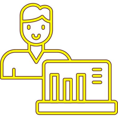 analitik grafik simgesi