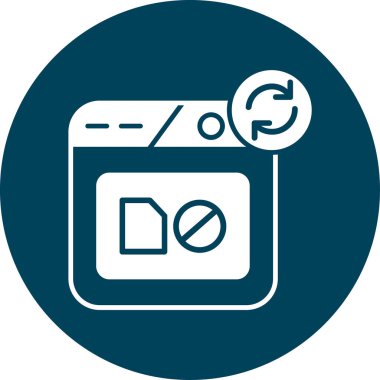 seo modern simgesinin vektör illüstrasyonu