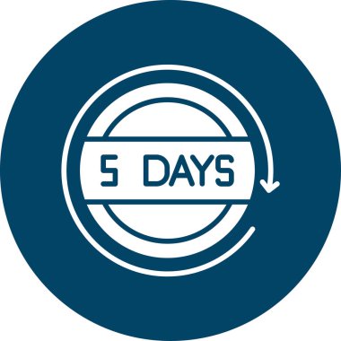 Modern simgenin vektör illüstrasyonu