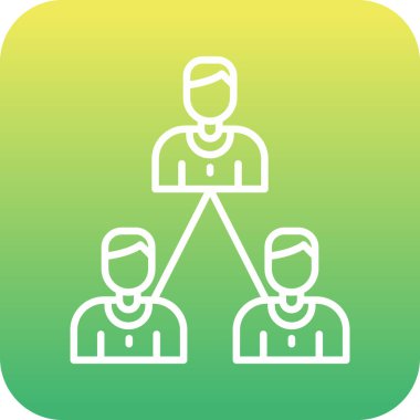 İnsan simgesinin vektör illüstrasyonu