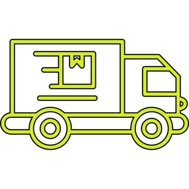 Teslimat. vektör illüstrasyonu