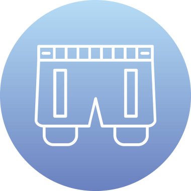 Modern simgenin vektör illüstrasyonu