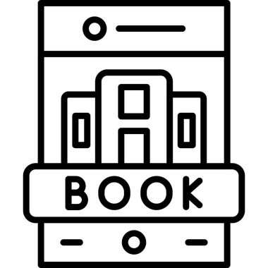 Kitap eğitimi simgesi ana hatlarıyla