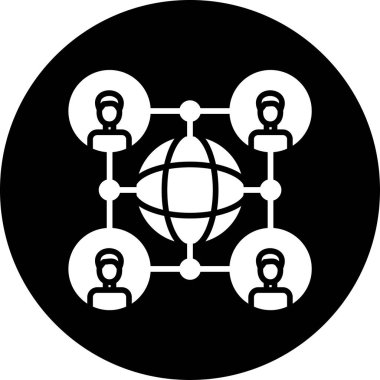 Kolayca düzenleyebilen ve düzenleyebilen Ağ Vektörü simgesi