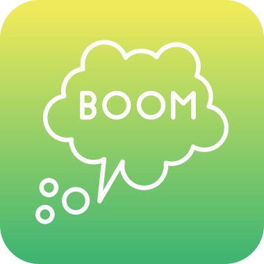 Eşsiz Bulut Vektör Satırı Simgesi