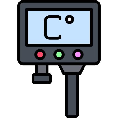 araba anahtarı vektör illüstrasyonu