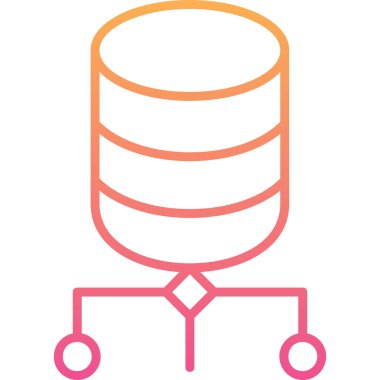 Modern simgenin vektör illüstrasyonu