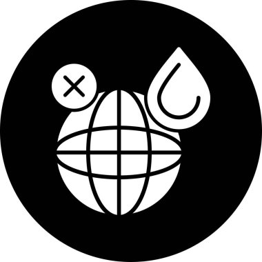 küresel küresel ağ simgesi