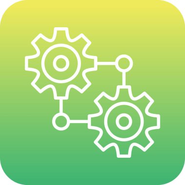 vector settings icon illustration