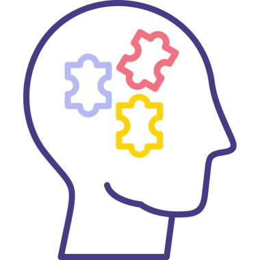 yaratıcı fikir simgesi, vektör illüstrasyonu